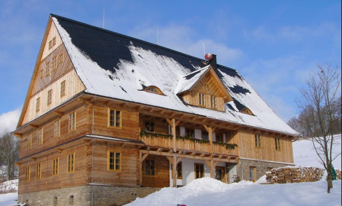 Samota U Hadince Hotel Bartosovice v Orlickych Horach ภายนอก รูปภาพ